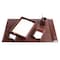 Dacasso Dark Brown Bonded Leather 5-Piece Desk Set DF-3602 - alternate 2